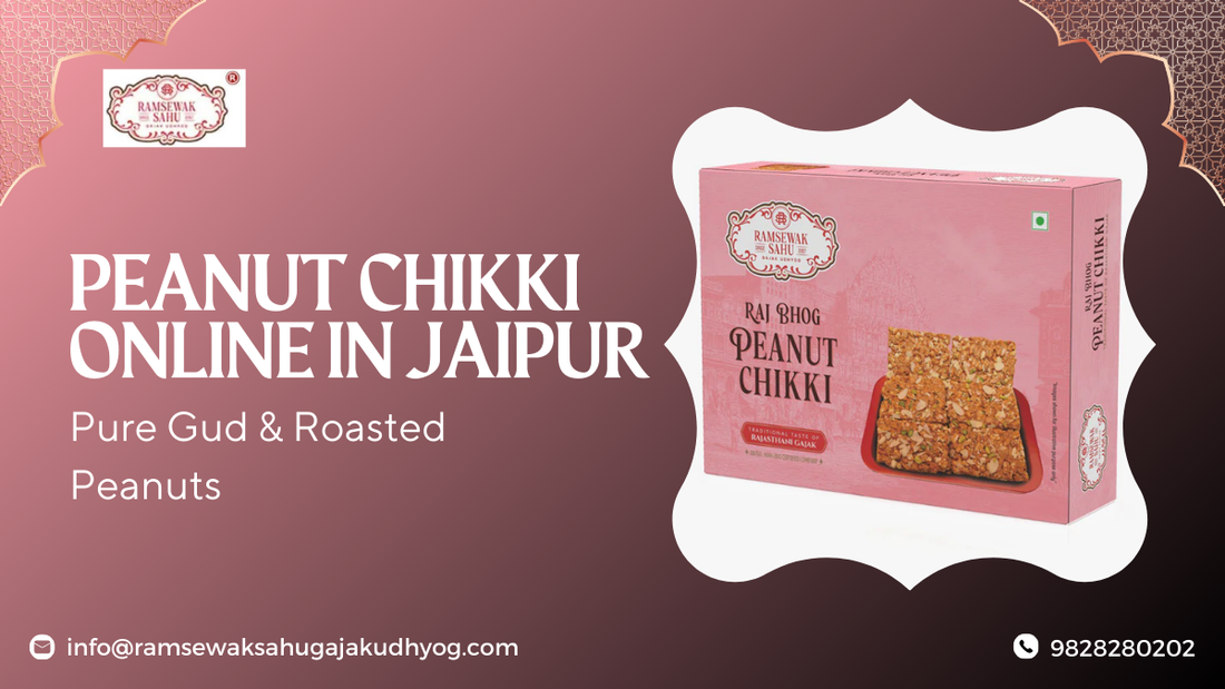 Peanut Chikki Online in Jaipur – Pure Gud & Roasted Peanuts