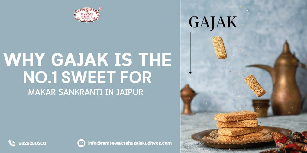 Why Gajak Is The No.1 Sweet For Makar Sankranti in Jaipur
