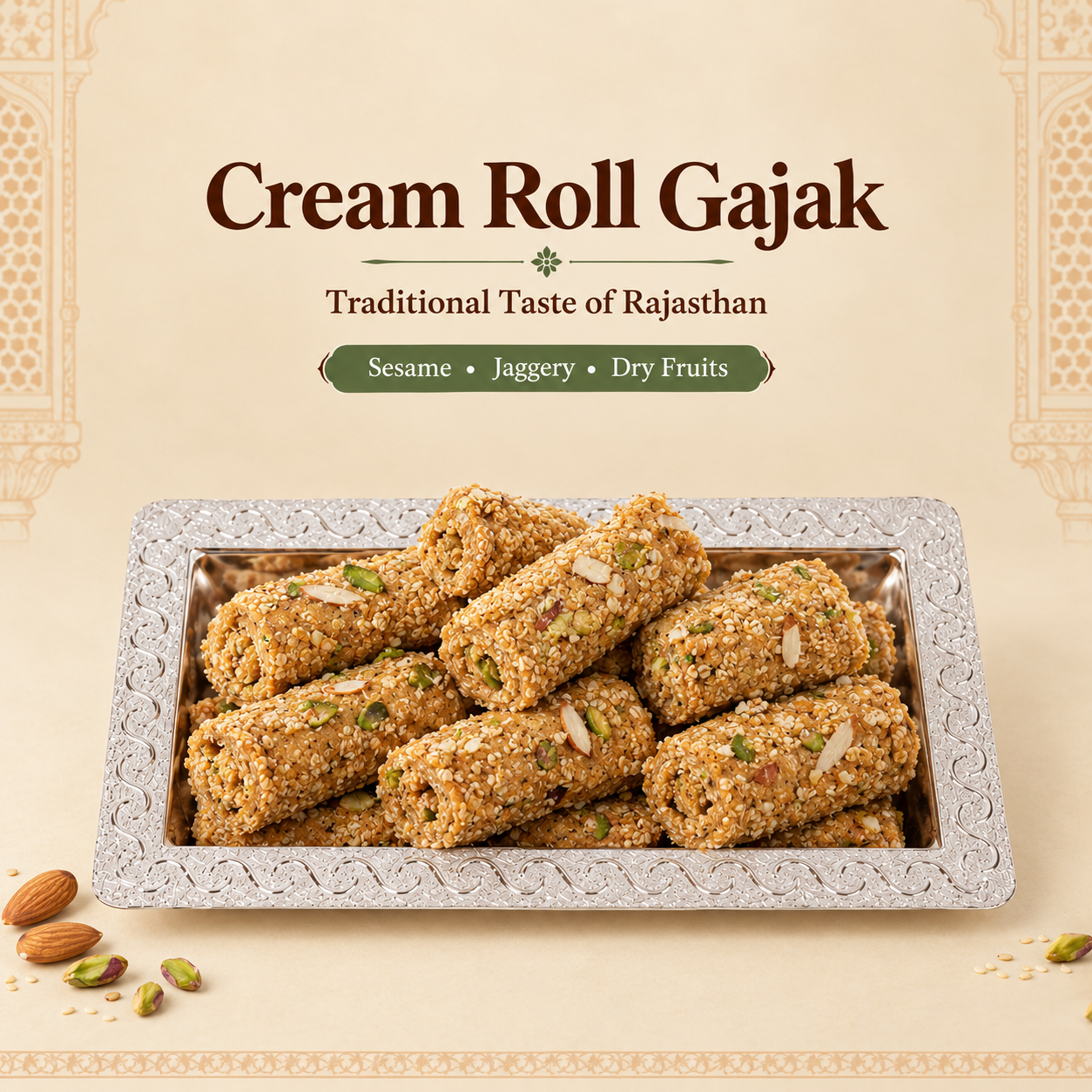Cream Roll Gajak
