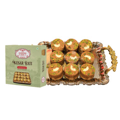 Kesar Bati / केसर बाटी