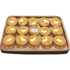 Kesar Bati / केसर बाटी